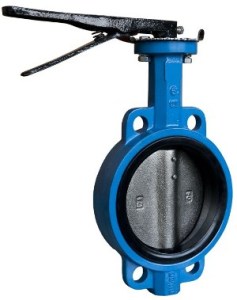 Wafer Type Center Disc Rubberlined Butterfly Valve Manufacturer Exporter in India