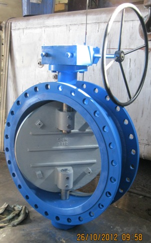 Butterfly Valve Double Flanged End Manufacturer Exporter in India