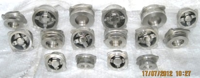 Wafer Type Flangeless Sandwich Type Check Valve Manufacturers Exporters Suppliers Stockiest in India